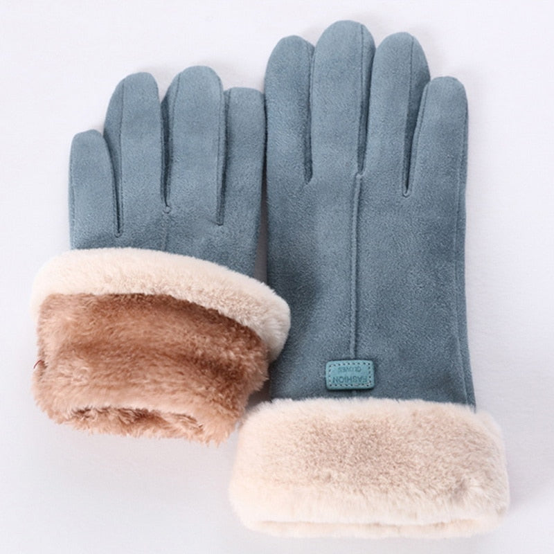 Plüschhandschuhe | Angenehm warme Handschuhe