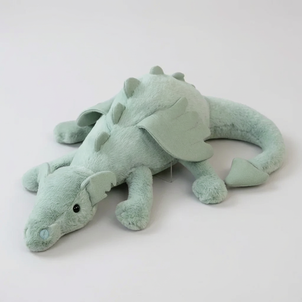 Plüschdrachen-Spielzeug für Kinder, freundlicher Drache mit Schnabel