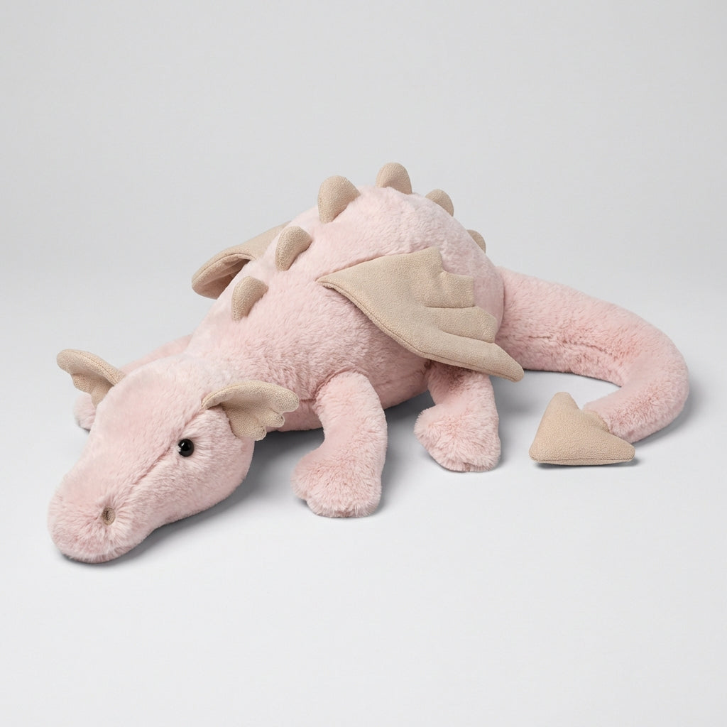 Plüschdrachen-Spielzeug für Kinder, freundlicher Drache mit Schnabel
