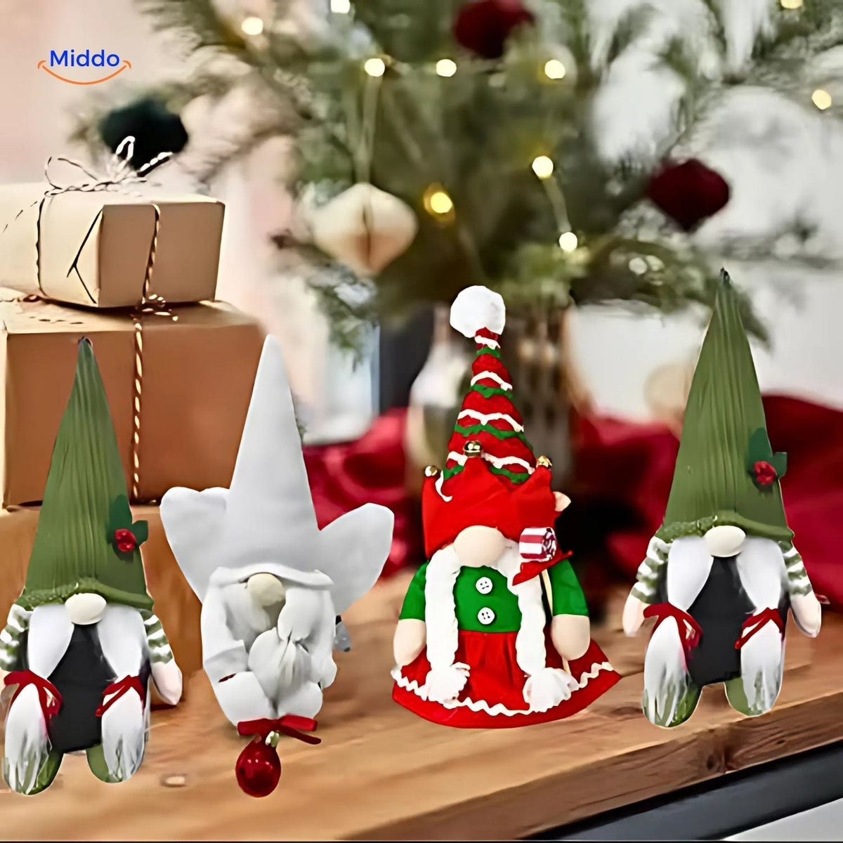 Adventskalender mit Plüschwichteln | Weihnachtsgeschenk