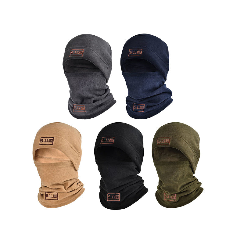 Fleece-Sturmhaube Gesichtsmaske und Kapuze