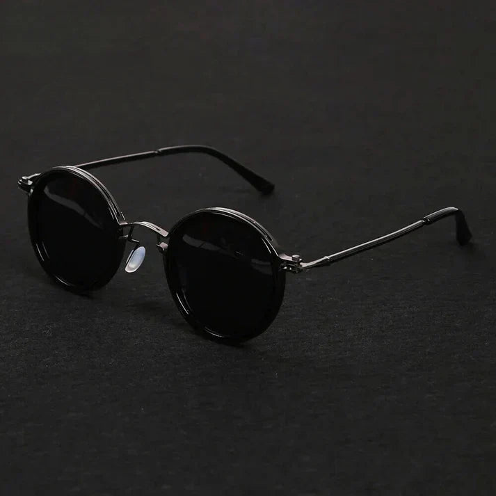 Polarisierte Sonnenbrille mit UV400-Filter und glänzendem Metallrahmen – Stilvolle Brille für den Outdoor-Bereich