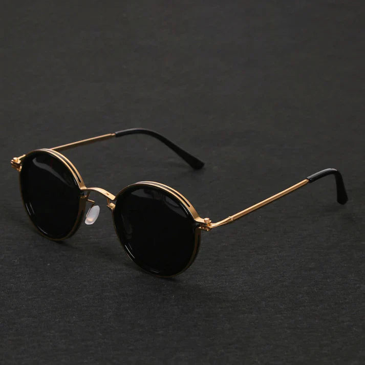 Polarisierte Sonnenbrille mit UV400-Filter und glänzendem Metallrahmen – Stilvolle Brille für den Outdoor-Bereich