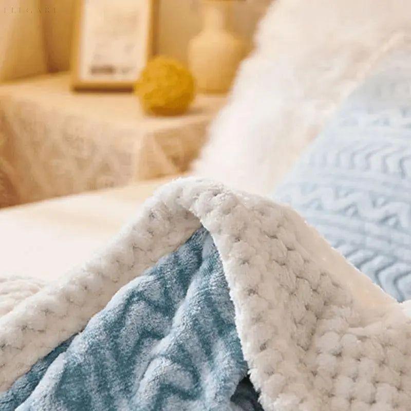 Thermodecke aus Polyester, maschinenwaschbar, in verschiedenen Grössen und Farben