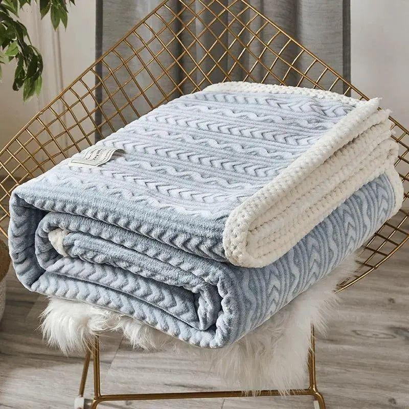 Thermodecke aus Polyester, maschinenwaschbar, in verschiedenen Grössen und Farben