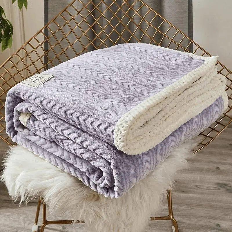 Thermodecke aus Polyester, maschinenwaschbar, in verschiedenen Grössen und Farben