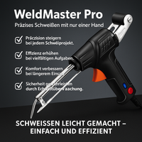 Präzises Schweissen mit einer Hand