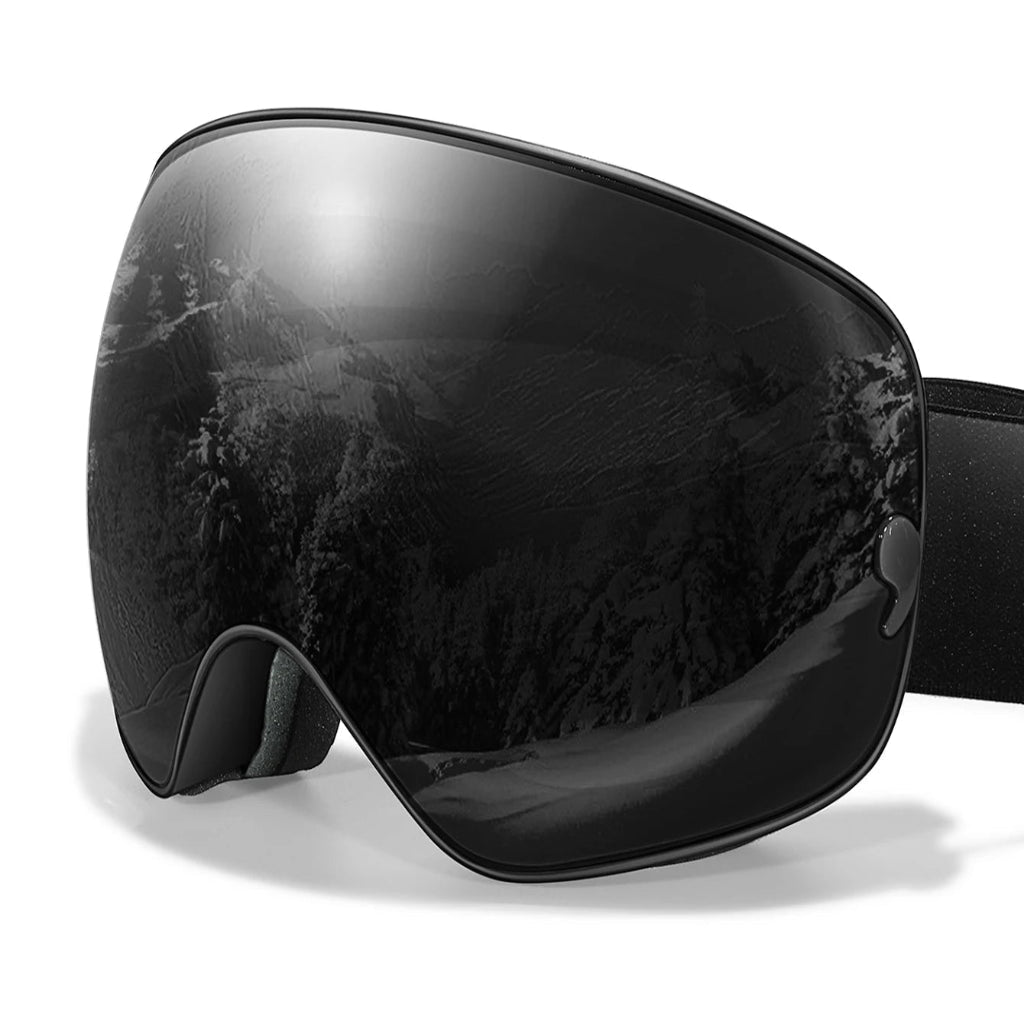 Premium-Skibrille mit Anti-Beschlag-Beschichtung, UV400-Schutz und Nachtsichtglas