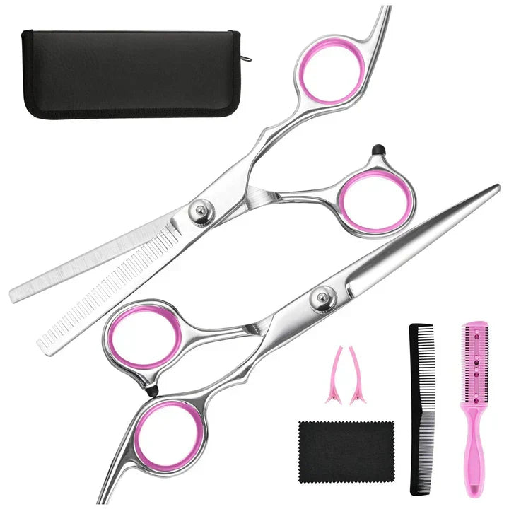 Professionelles Coiffeur-Set - Haarschneide- und Effilierschere - Präziser Schnitt