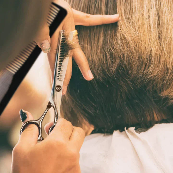 Professionelles Coiffeur-Set - Haarschneide- und Effilierschere - Präziser Schnitt