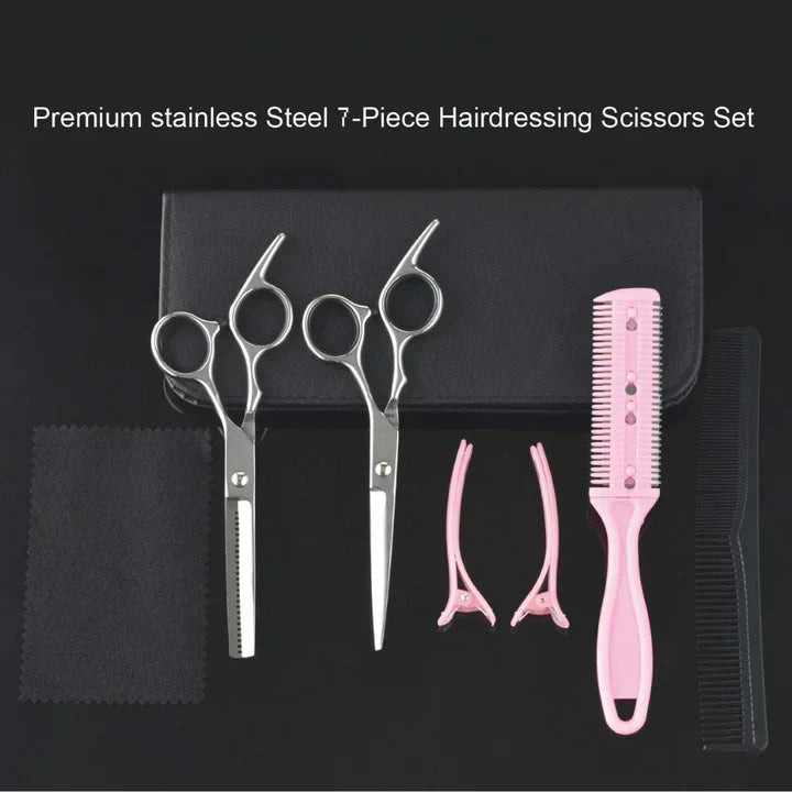 Professionelles Coiffeur-Set - Haarschneide- und Effilierschere - Präziser Schnitt