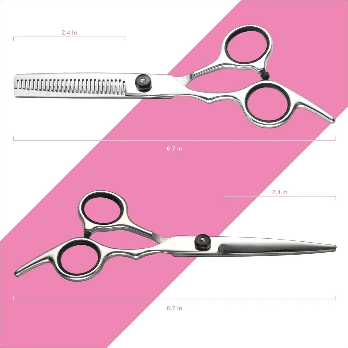 Professionelles Coiffeur-Set - Haarschneide- und Effilierschere - Präziser Schnitt