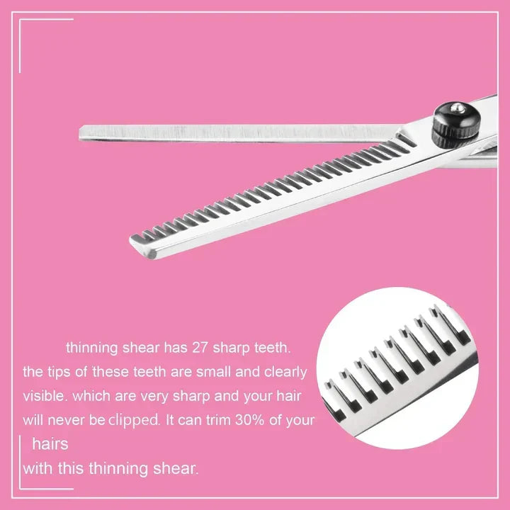 Professionelles Coiffeur-Set - Haarschneide- und Effilierschere - Präziser Schnitt