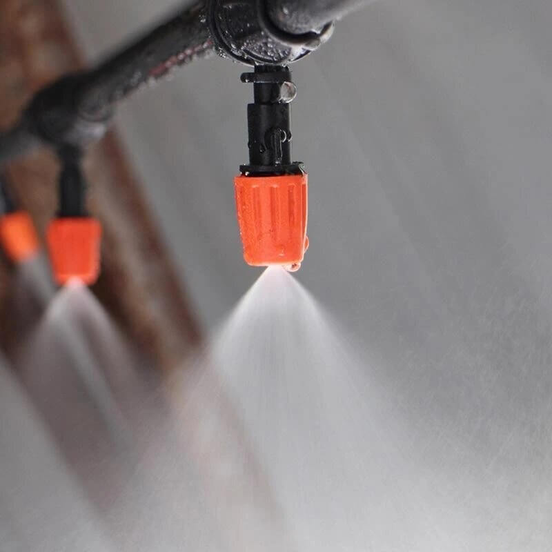 Profi-Sprühdüsen-Set | Zeit- und wassersparendes Bewässerungssystem | Verstellbare Sprühdüsen | Für Gärten und Höfe | Einfache Installation