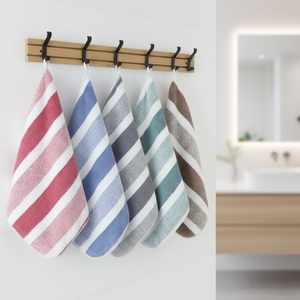 Weiche und saugfähige Fleece-Handtücher