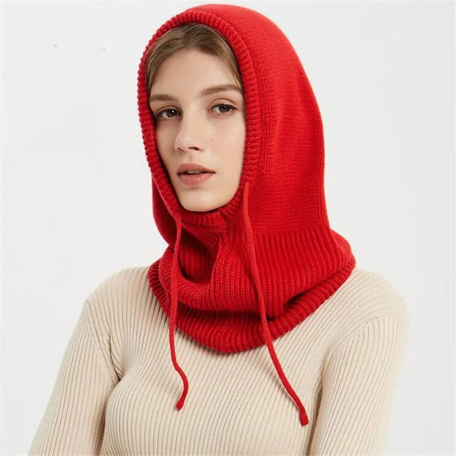 Weiche Strickmütze aus Kaschmir für den Winter und kaltes Wetter