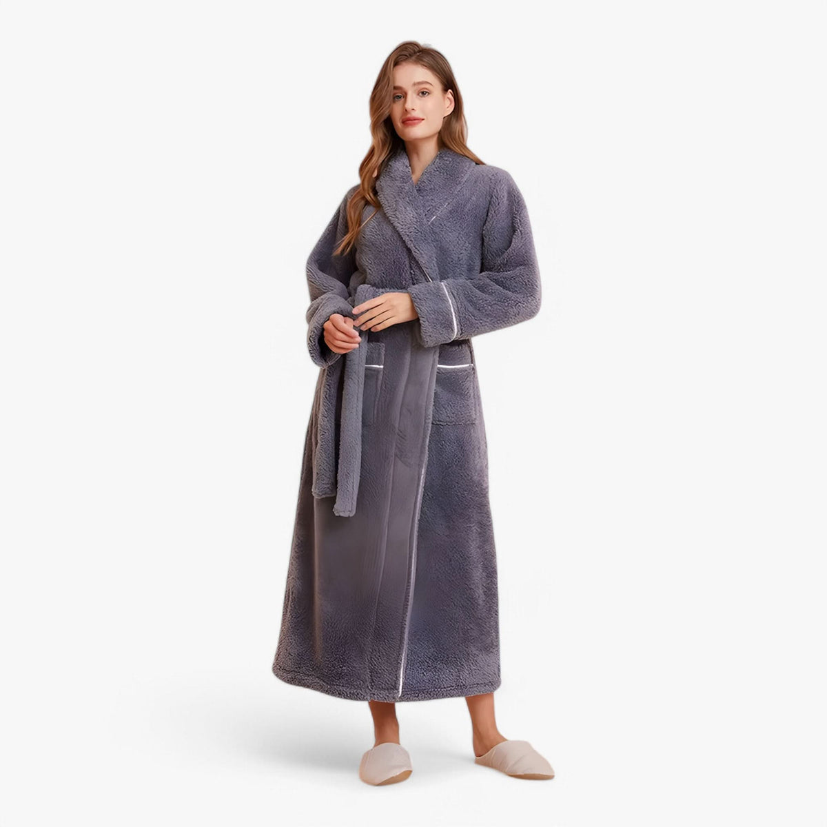 Weicher Luxus-Bademantel für Damen und Herren