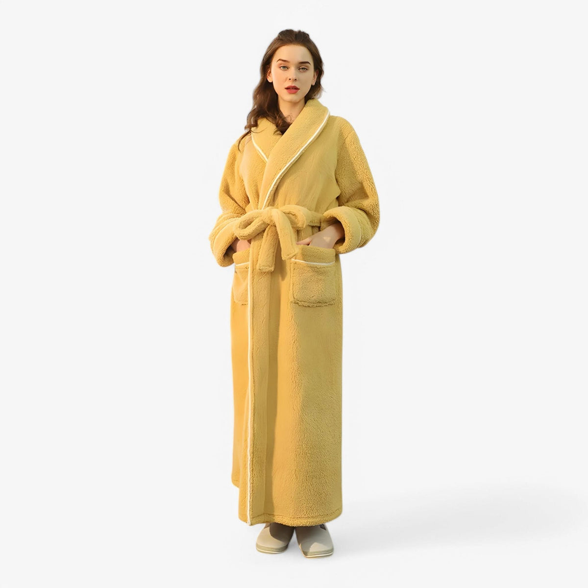 Weicher Luxus-Bademantel für Damen und Herren