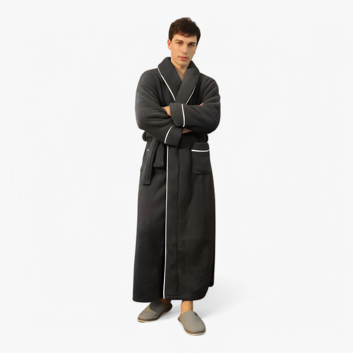 Weicher Luxus-Bademantel für Damen und Herren
