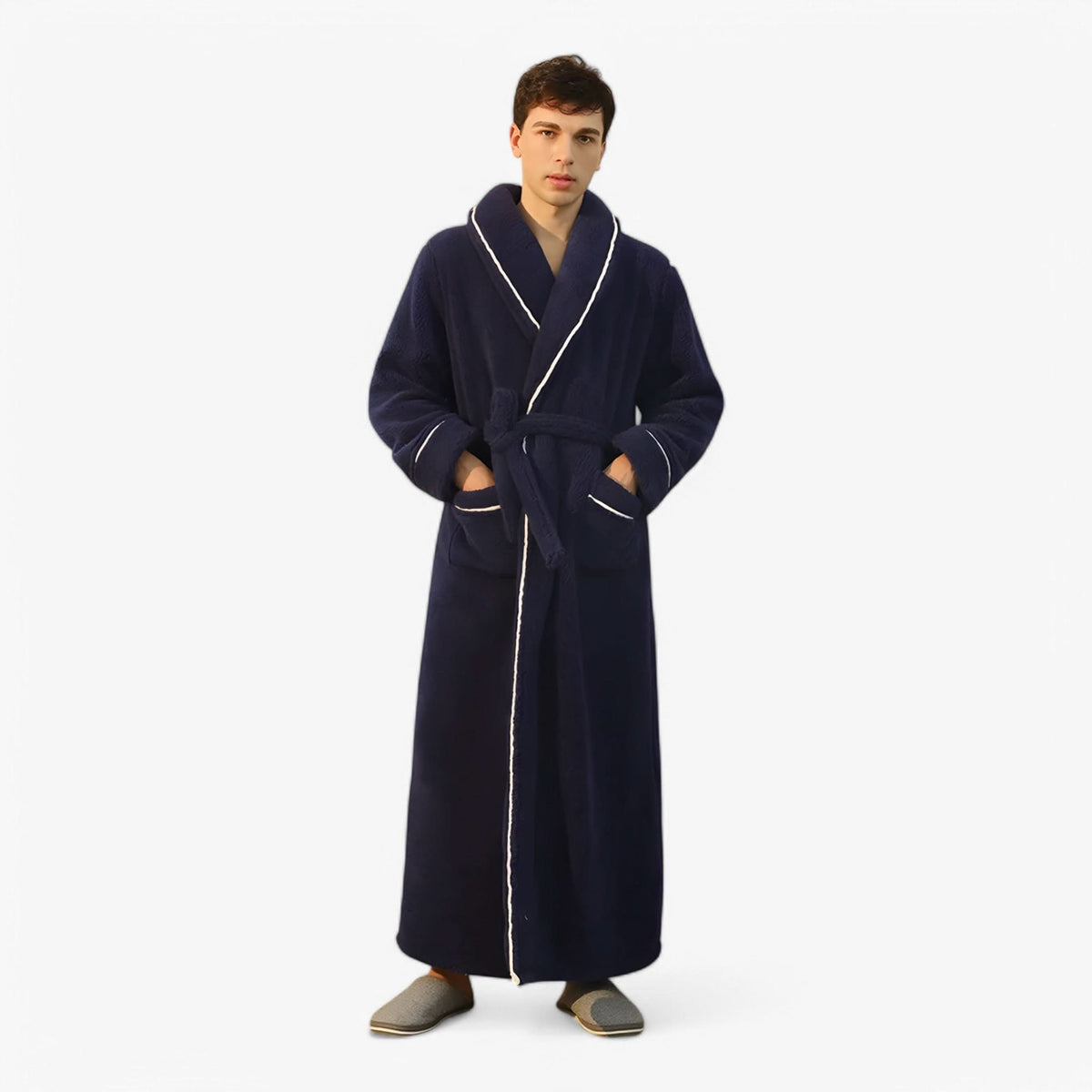 Weicher Luxus-Bademantel für Damen und Herren
