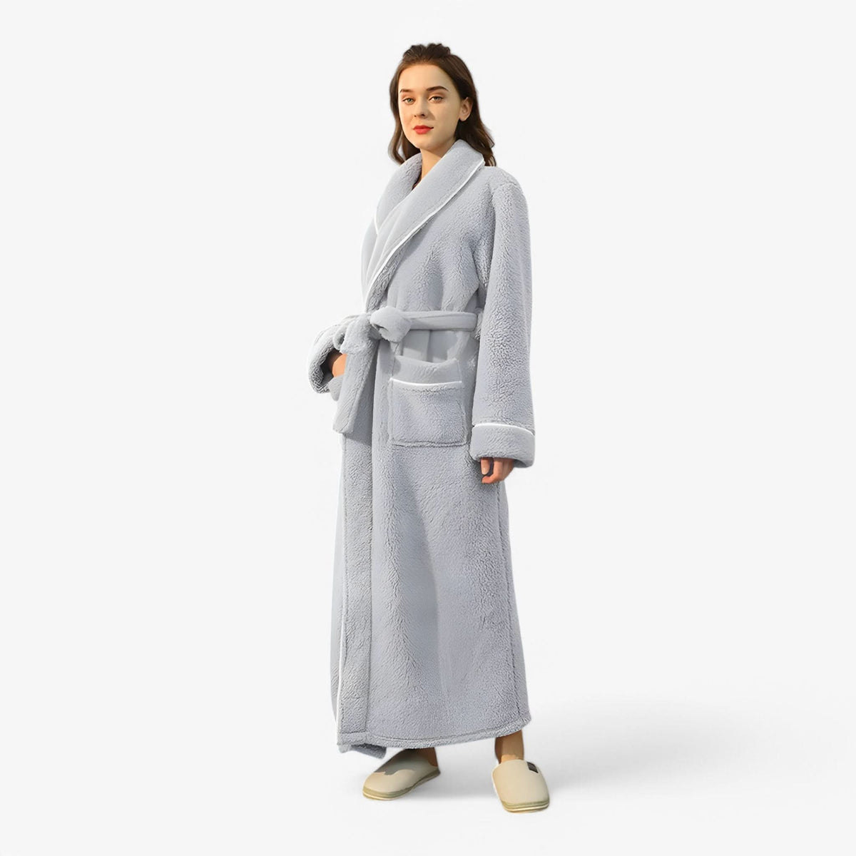 Weicher Luxus-Bademantel für Damen und Herren