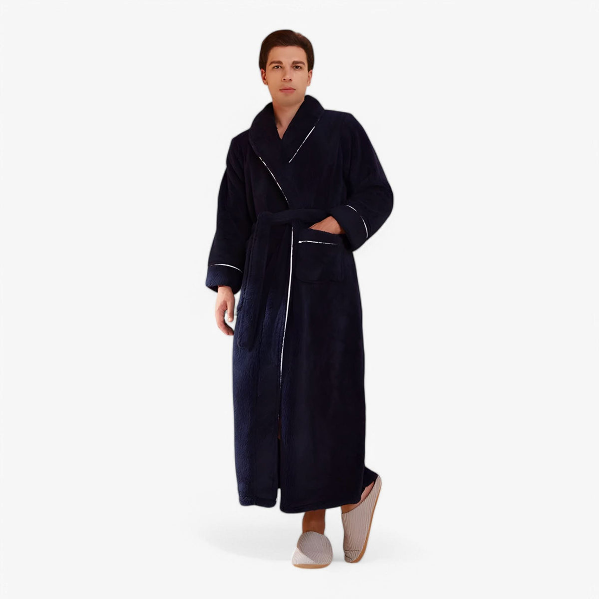 Weicher Luxus-Bademantel für Damen und Herren