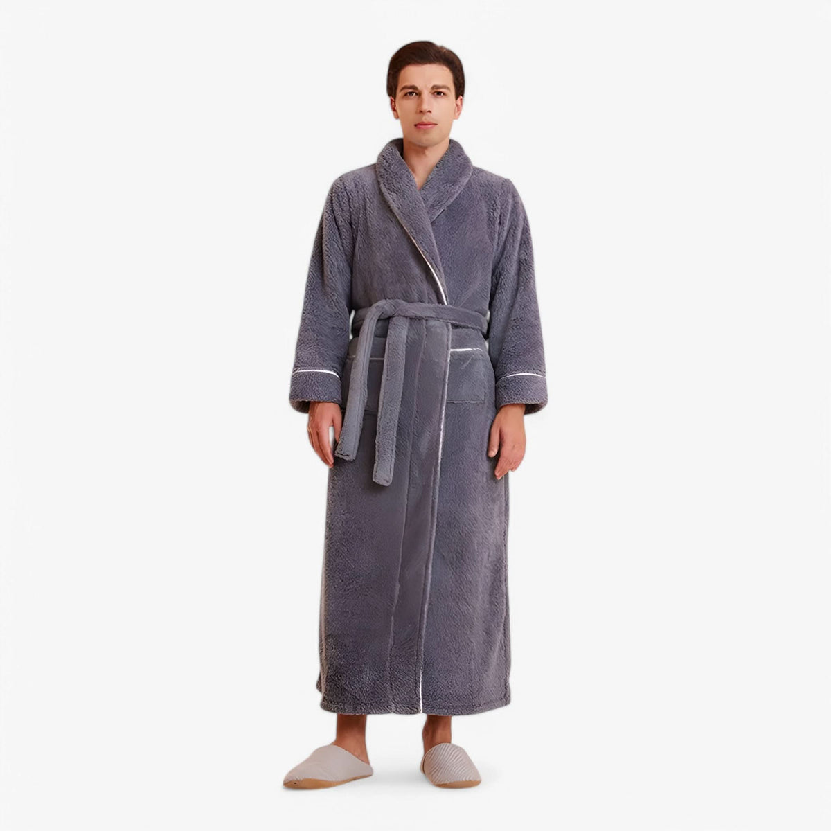 Weicher Luxus-Bademantel für Damen und Herren