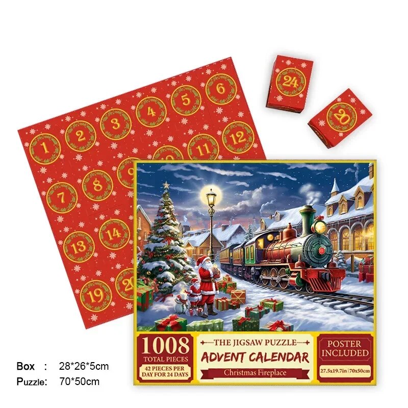 Puzzle-Adventskalender – Jeden Tag eine neue Überraschung