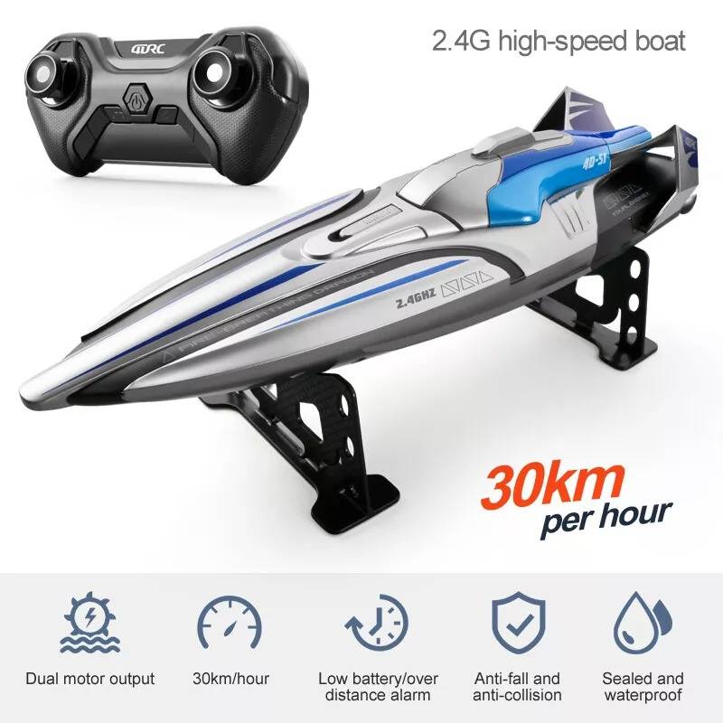 RC-Hochgeschwindigkeits-Motorboot