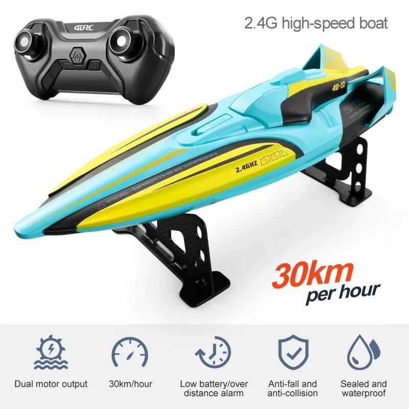 RC-Hochgeschwindigkeits-Motorboot