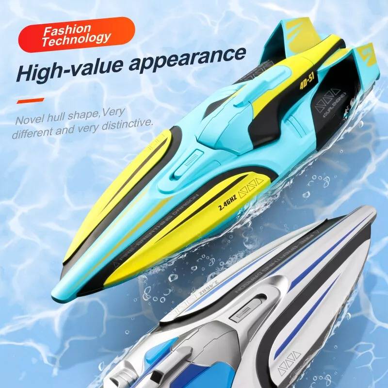 RC-Hochgeschwindigkeits-Motorboot