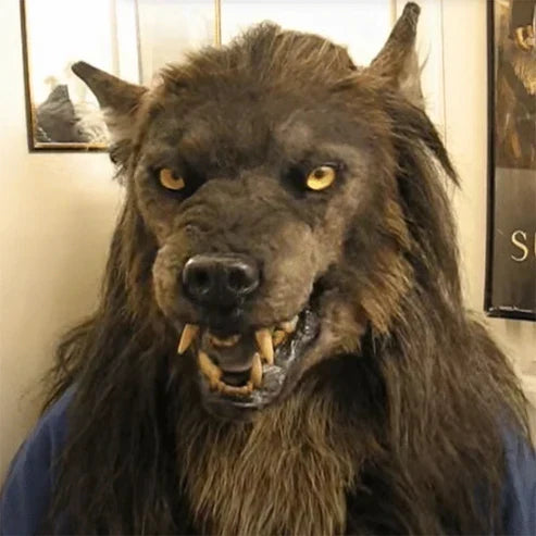 Realistische Werwolf-Maske für Halloween-Kostüme