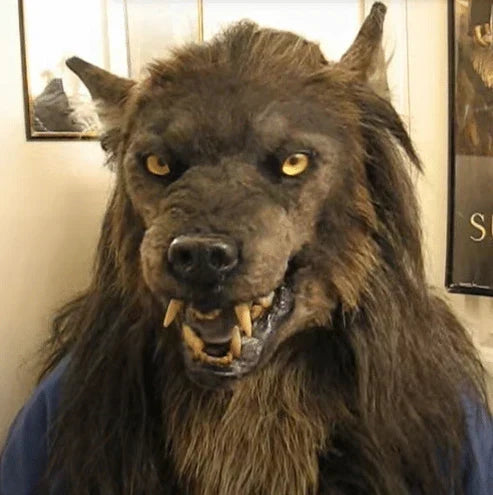 Realistische Werwolf-Maske für Halloween-Kostüme