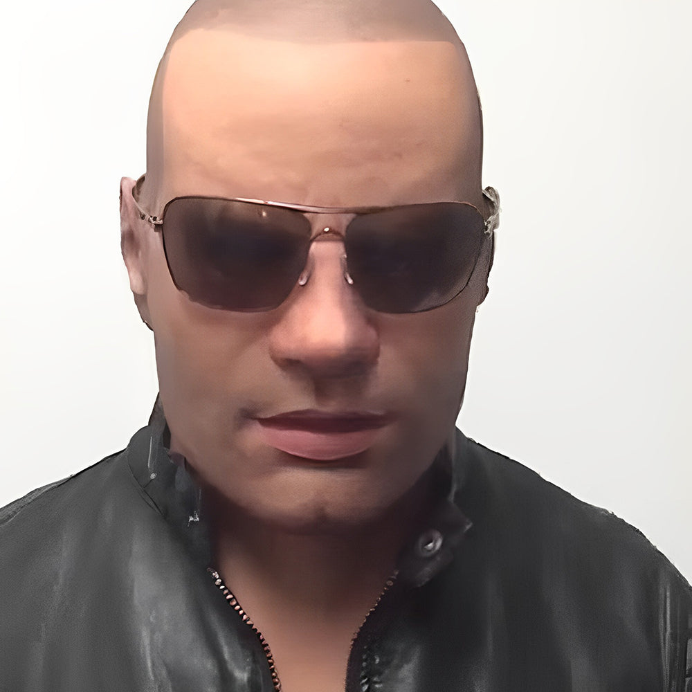 Realistische Alter-Mann-Maske als Kostüm-Zubehör