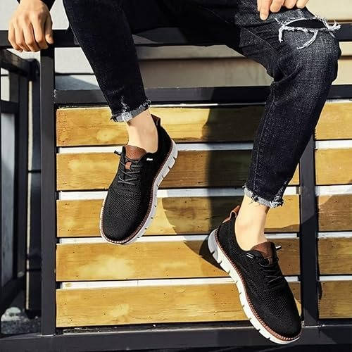 Extrem bequeme Herren-Freizeitschuhe aus Mesh