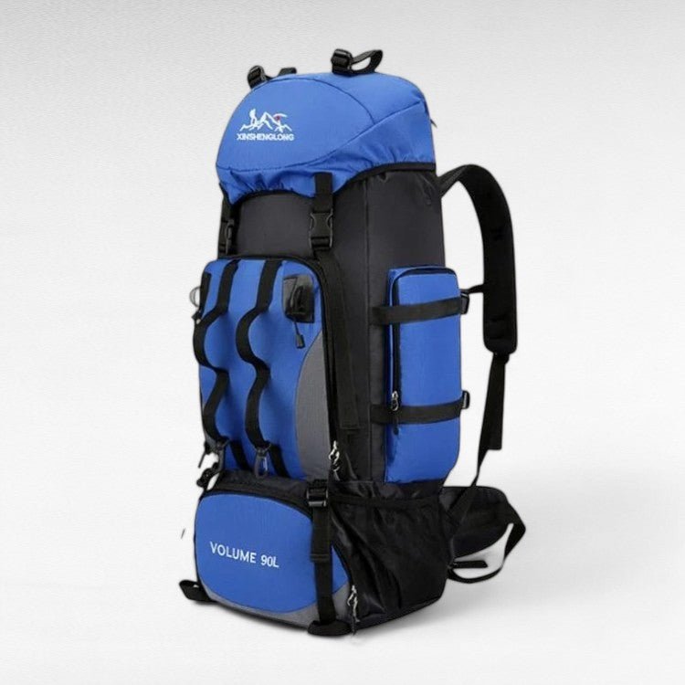 Extrem leichter, wasserdichter 90-Liter-Wanderrucksack