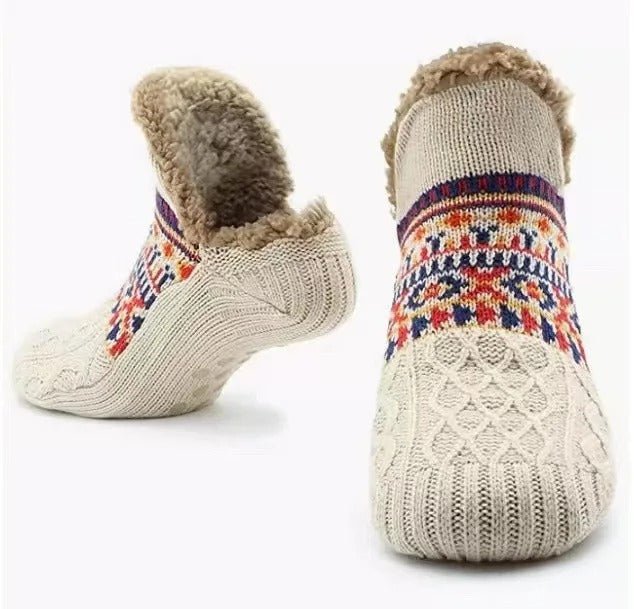 Extrem weiche rutschfeste Socken für warmen und bequemen Tragekomfort zu Hause