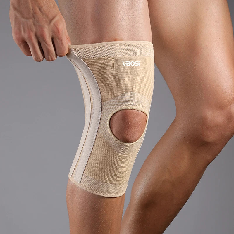 Hochelastische gestrickte Kniebandage