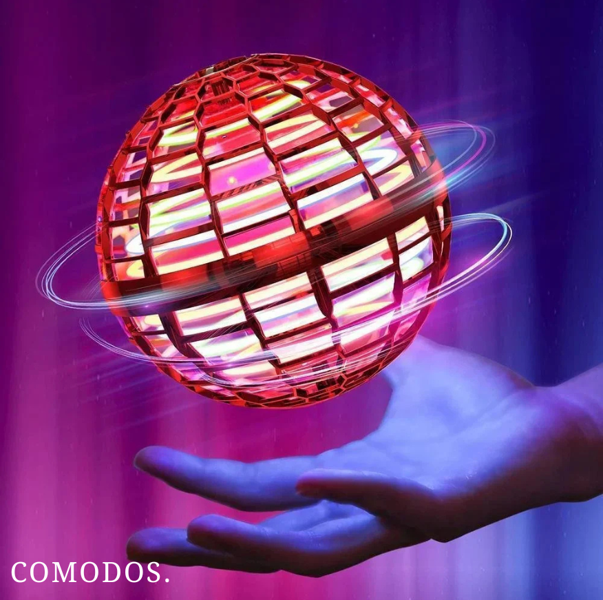 Fliegender Ball Spielzeug für Kinder mit LED-Lichtern