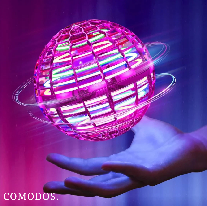 Fliegender Ball Spielzeug für Kinder mit LED-Lichtern