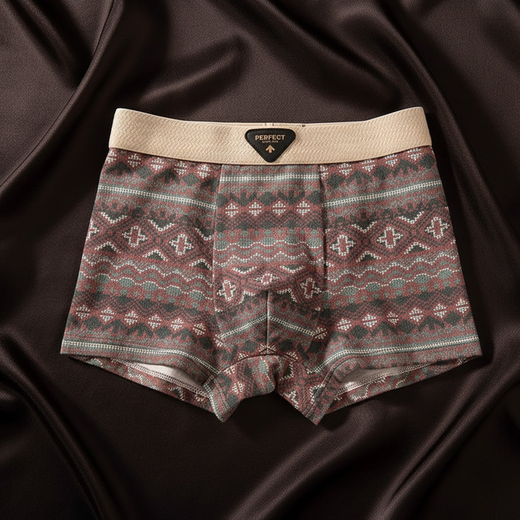 Retro Baumwoll-Boxershorts