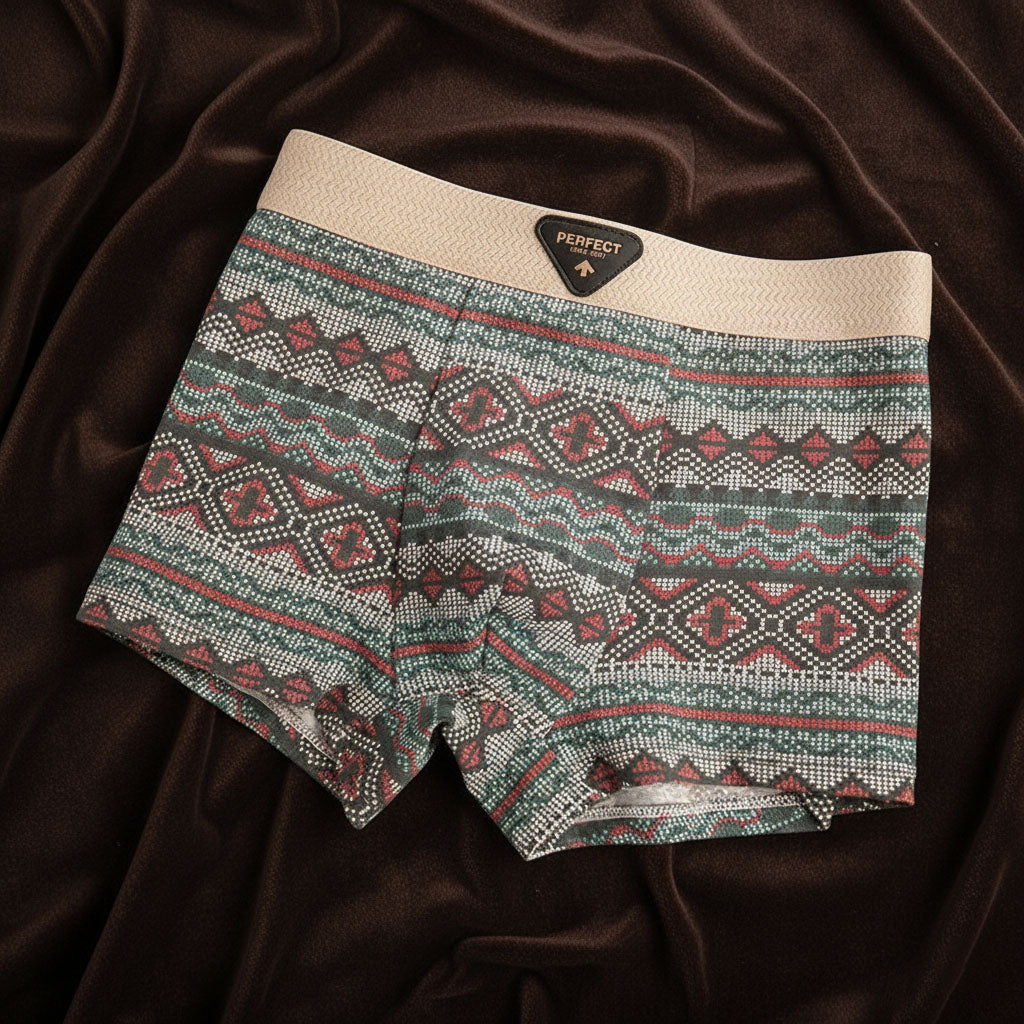 Retro Baumwoll-Boxershorts