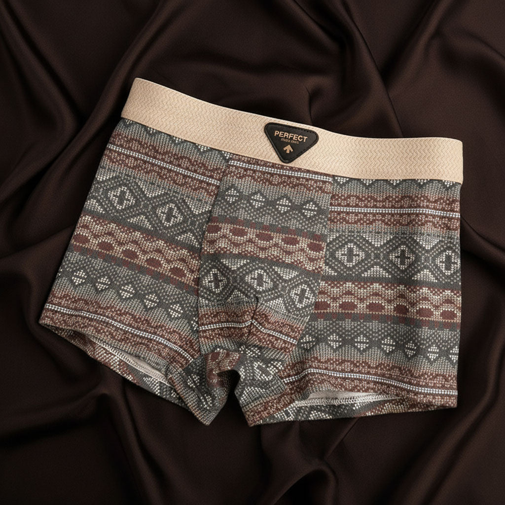 Retro Baumwoll-Boxershorts