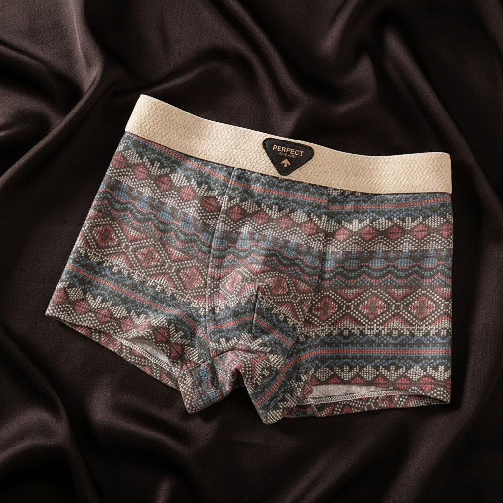 Retro Baumwoll-Boxershorts
