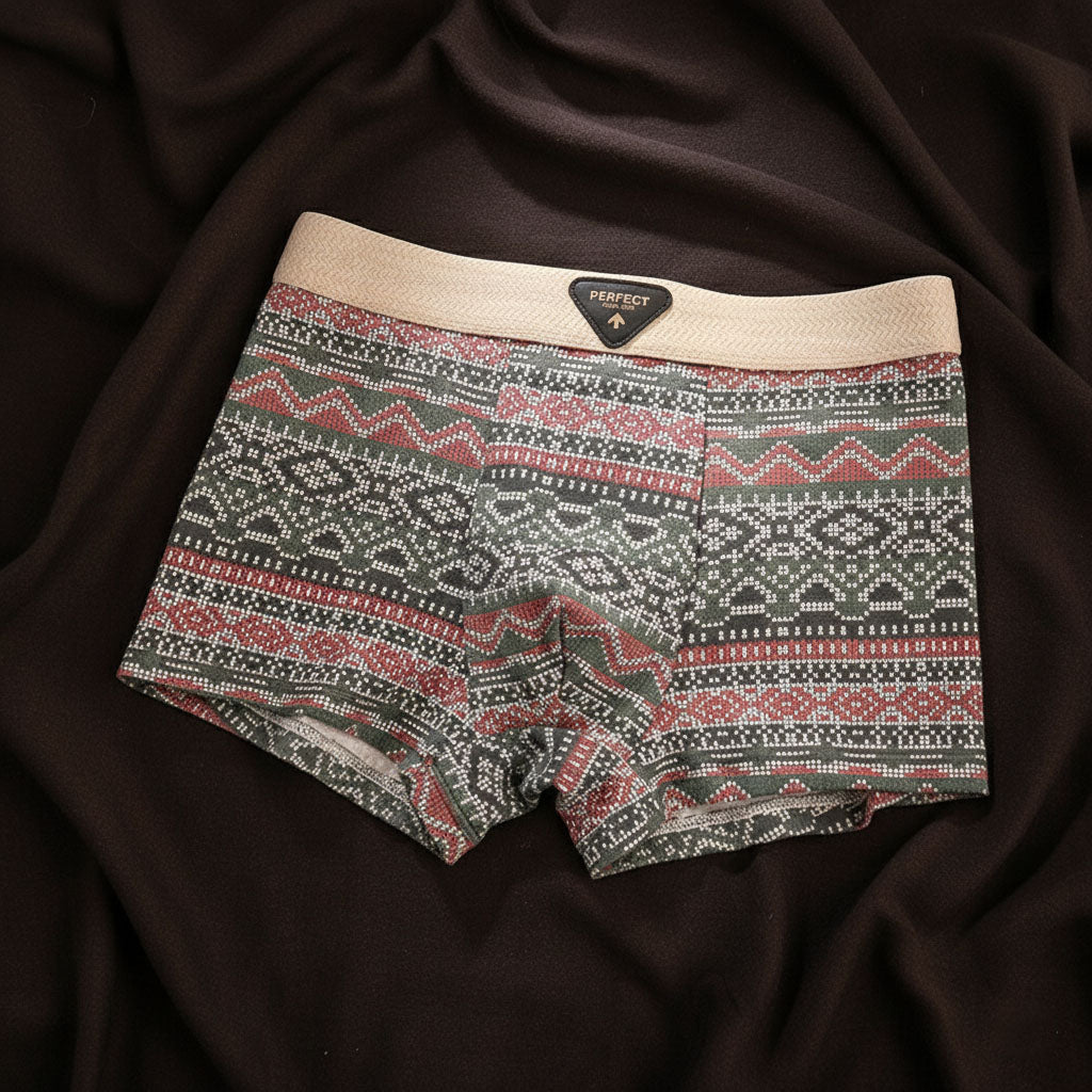 Retro Baumwoll-Boxershorts