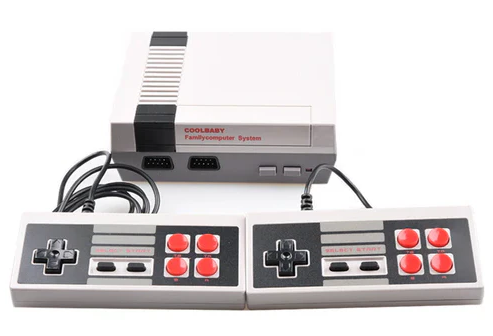 Retro-Spielkonsole mit 620 klassischen Spielen | Plug & Play