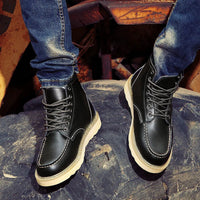 Retro Winterstiefel | Herren Winterschuhe für Herbst und Winter