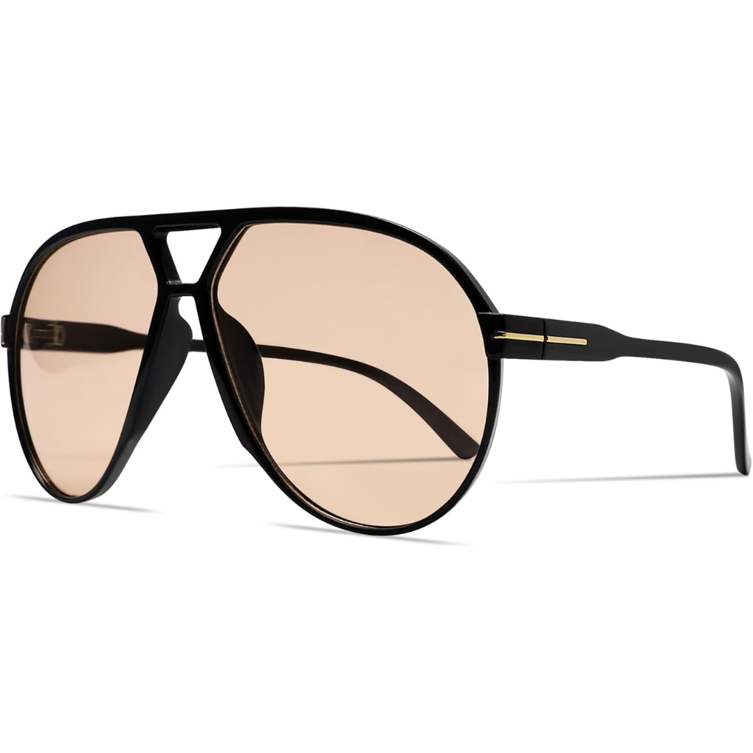 Retro Oversized Pilotensonnenbrille