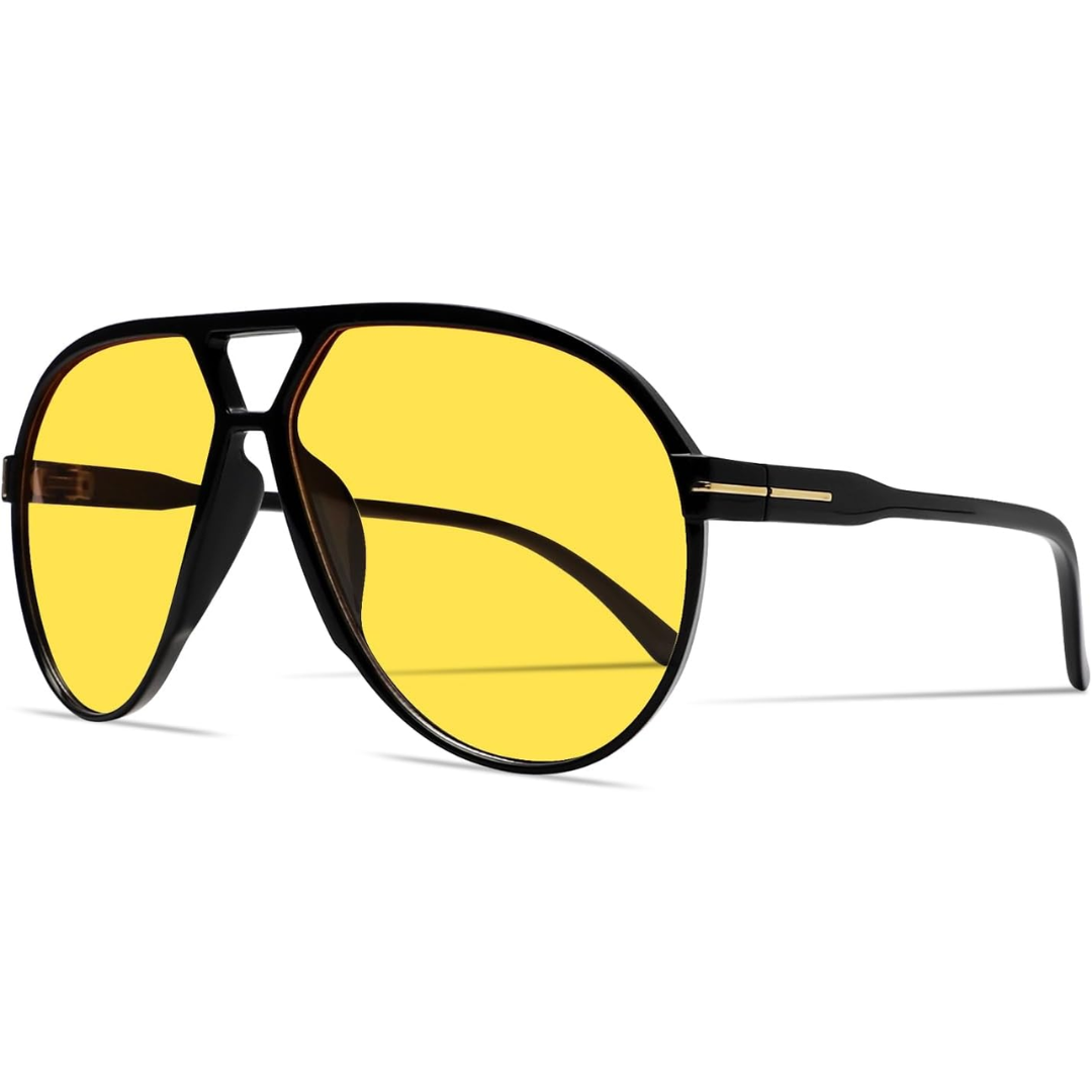 Retro Oversized Pilotensonnenbrille