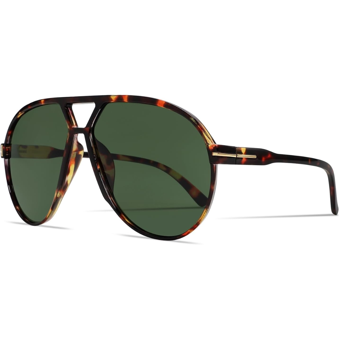 Retro Oversized Pilotensonnenbrille